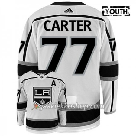 Lapsille NHL Los Angeles Kings Pelipaita JEFF CARTER 77 Adidas Valkoinen Authentic